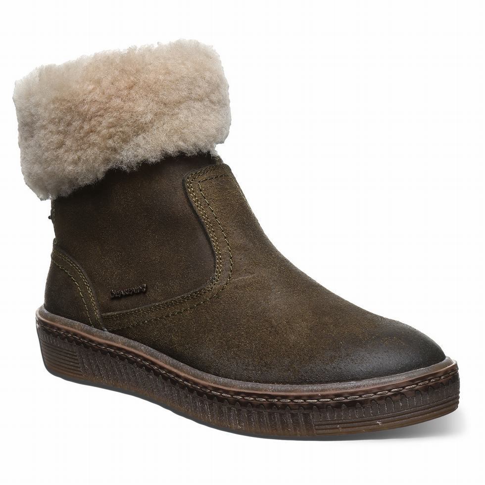 Bearpaw Leticia Bot Kadın Yeşil | HIS4963OO