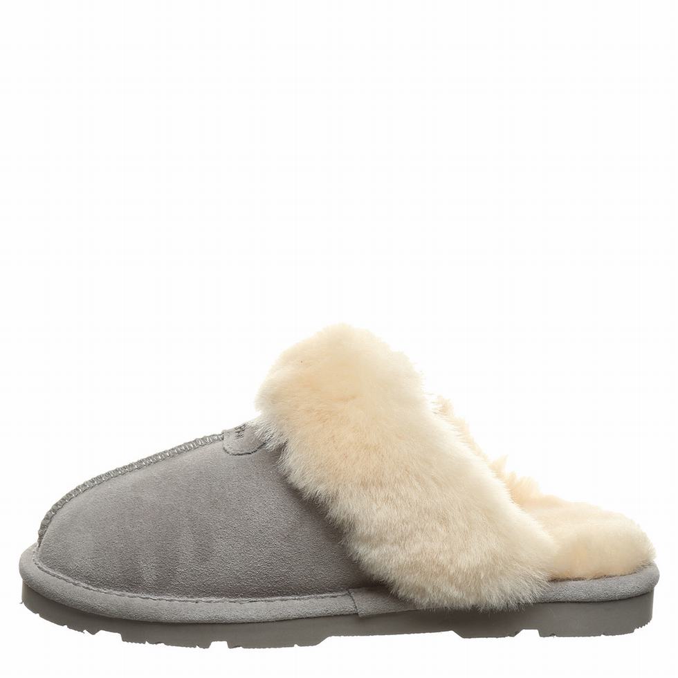 Bearpaw Loki Terlik Kadın Gri | LGF2282NK