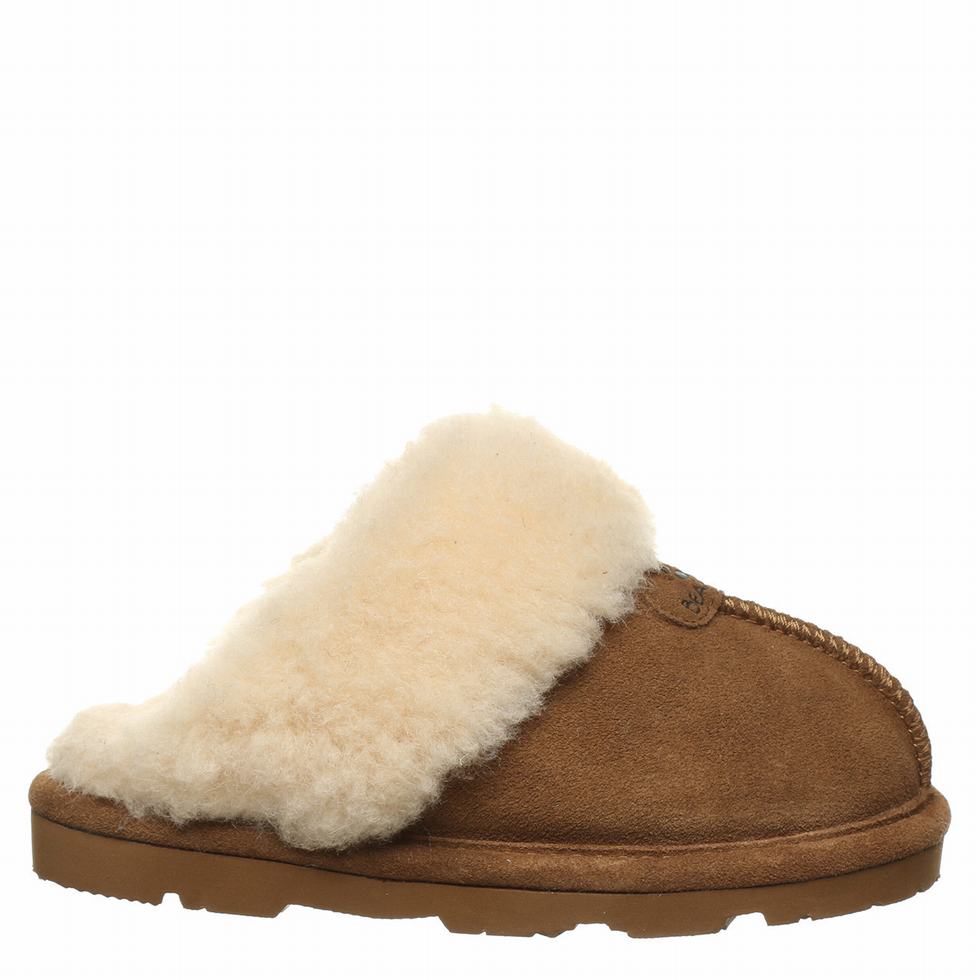 Bearpaw Loki Youth Terlik Çocuk Kahverengi | QTL8129OM