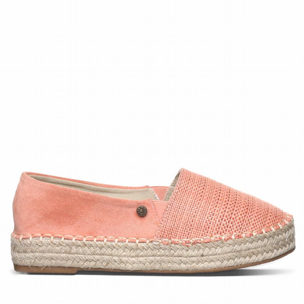 Bearpaw Macchiato Espadril Ayakkabı Kadın Pembe | FFQ4537MW