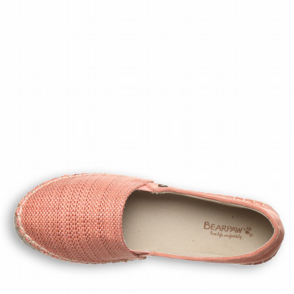 Bearpaw Macchiato Espadril Ayakkabı Kadın Pembe | FFQ4537MW