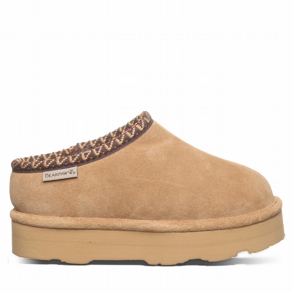 Bearpaw Martis Youth Terlik Çocuk Kahverengi | NER1453OH