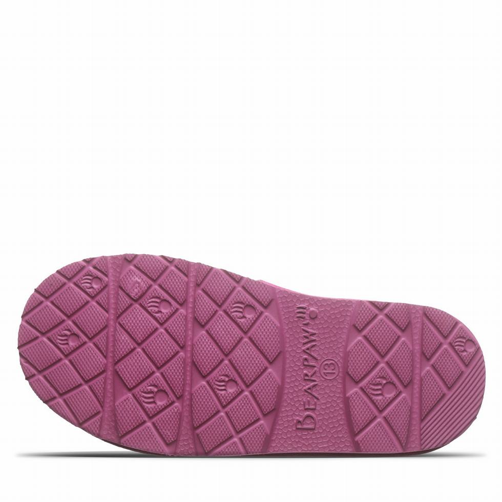 Bearpaw Martis Youth Terlik Çocuk Mor | IQC498OR