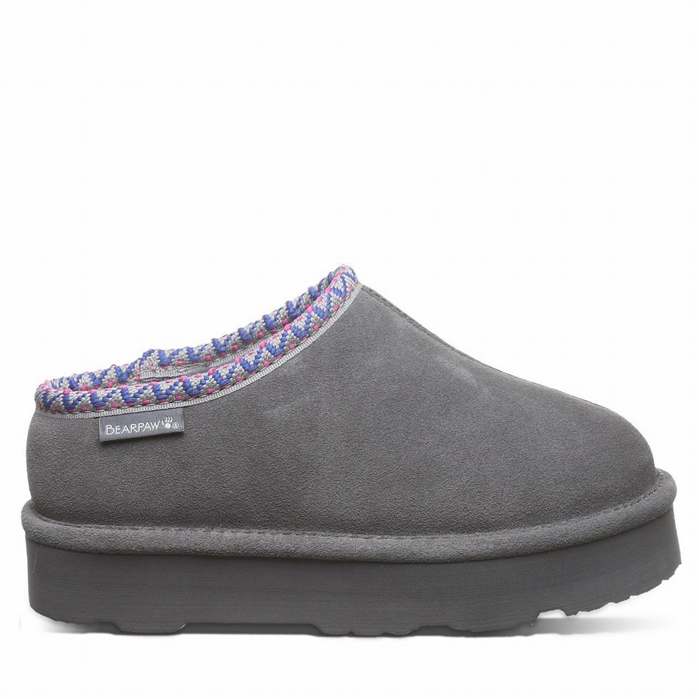 Bearpaw Martis Youth Terlik Çocuk Siyah | CRP5726RD