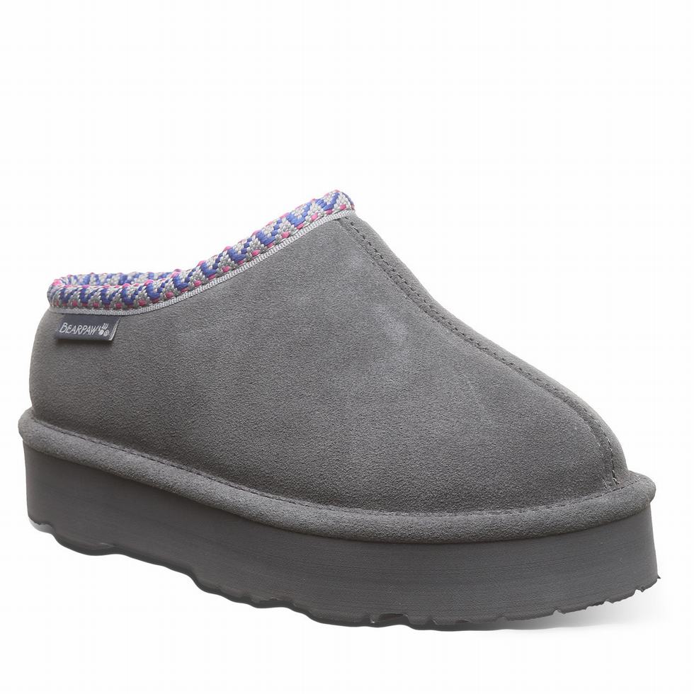 Bearpaw Martis Youth Terlik Çocuk Siyah | CRP5726RD