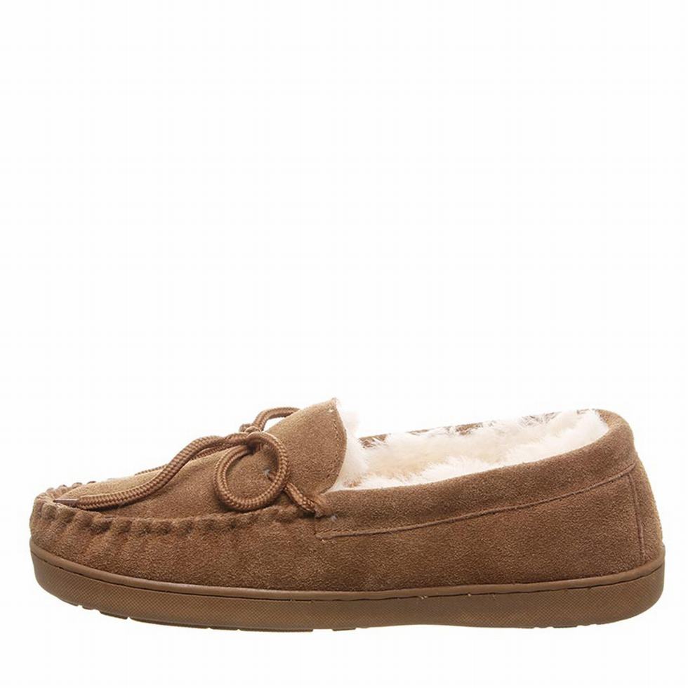 Bearpaw Moc II Wide loafers Erkek Kahverengi | FPJ8087YD