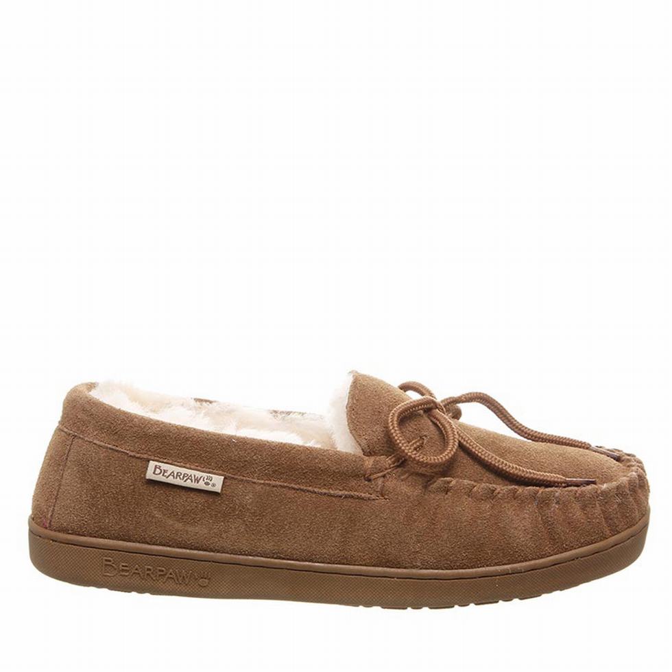 Bearpaw Moc II Wide loafers Erkek Kahverengi | FPJ8087YD