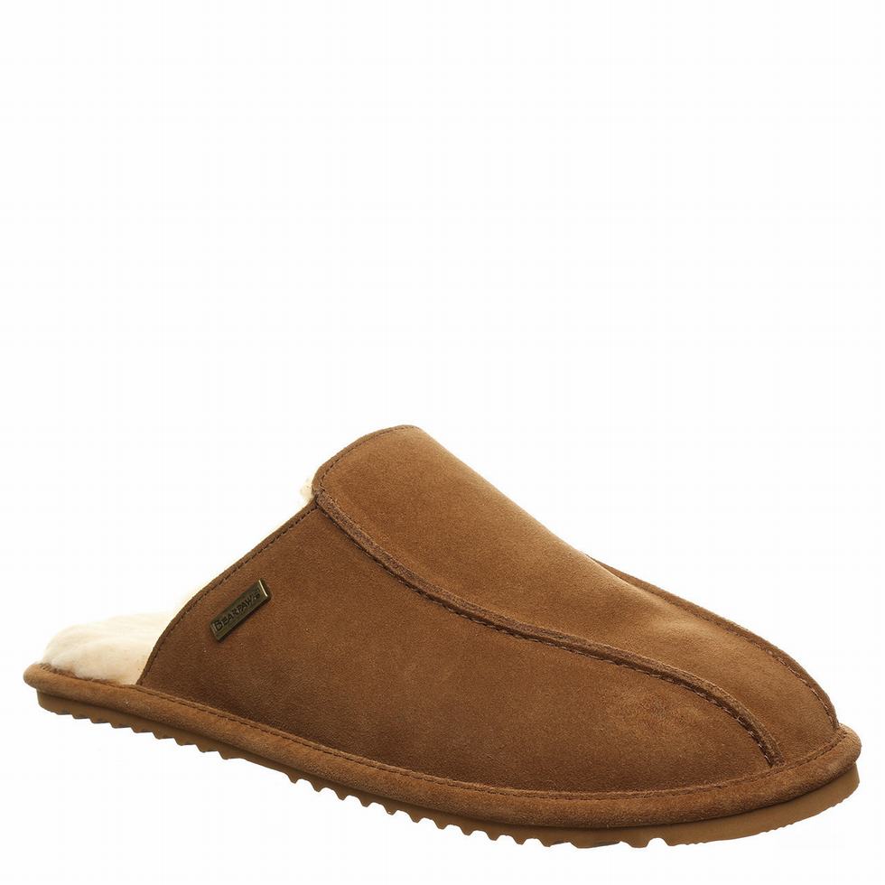 Bearpaw Pierre Terlik Erkek Kahverengi | CIG7168OF