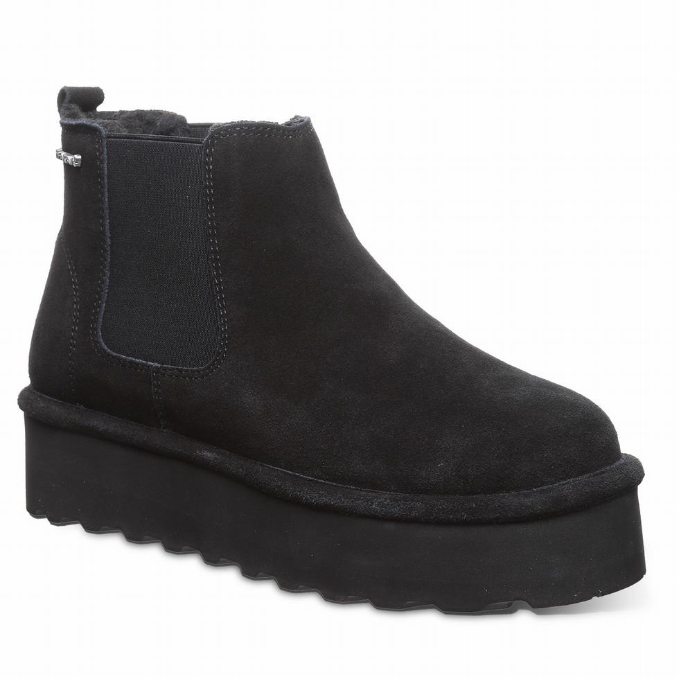 Bearpaw Retro Drew Bot Kadın Siyah | QKG3323MY