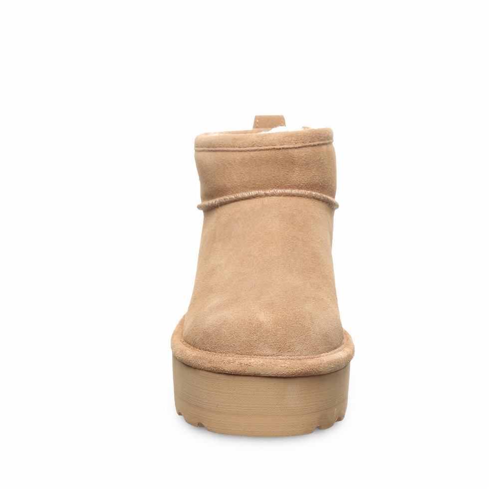 Bearpaw Retro Shorty Kalın Taban Bot Kadın Kahverengi | JUB6059FC