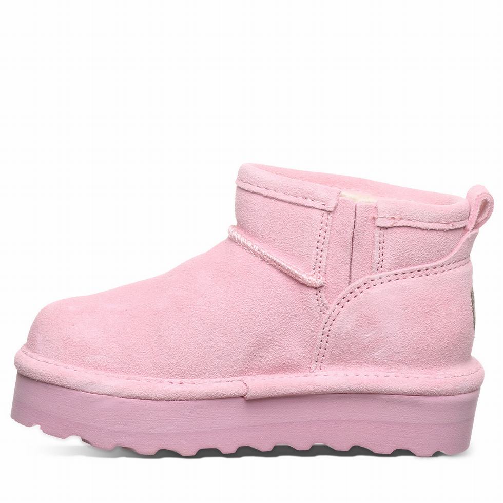 Bearpaw Retro Shorty Youth Bot Çocuk Pembe | OML7559SD