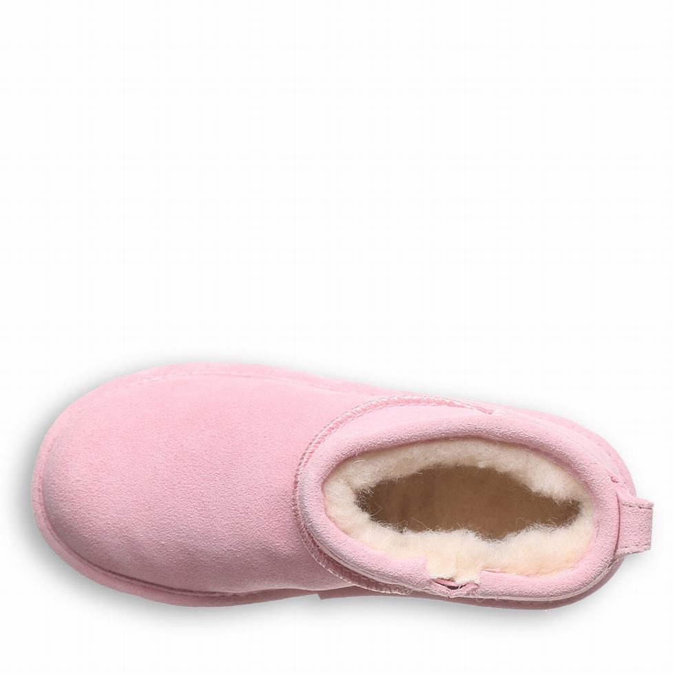 Bearpaw Retro Shorty Youth Bot Çocuk Pembe | OML7559SD