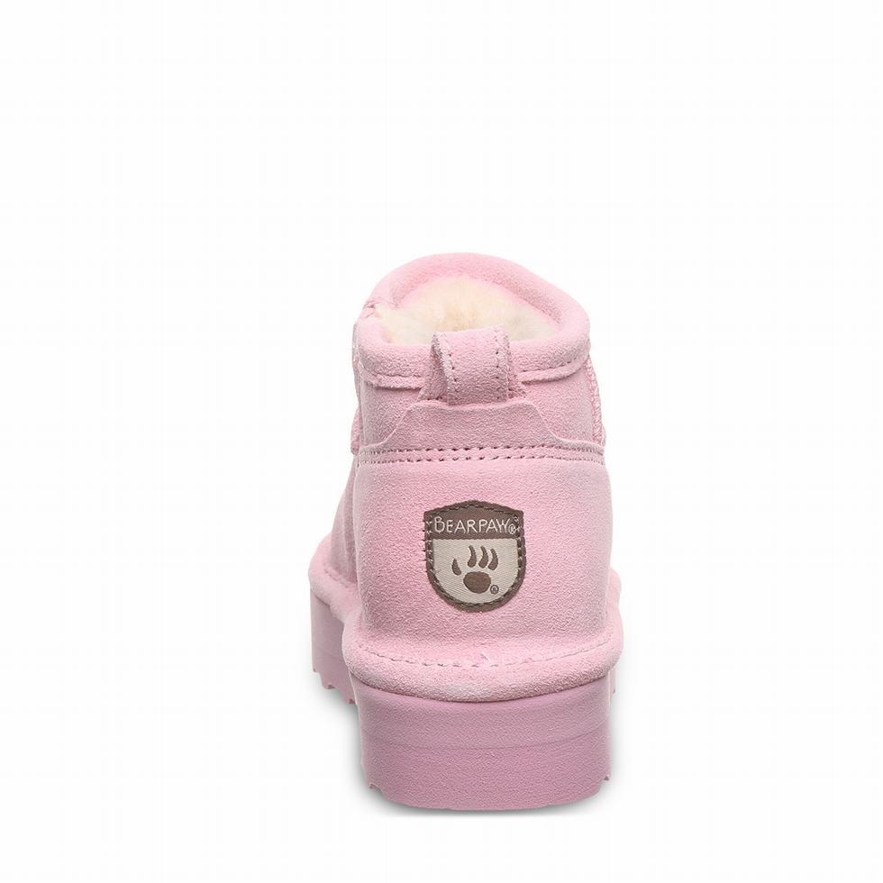 Bearpaw Retro Shorty Youth Bot Çocuk Pembe | OML7559SD