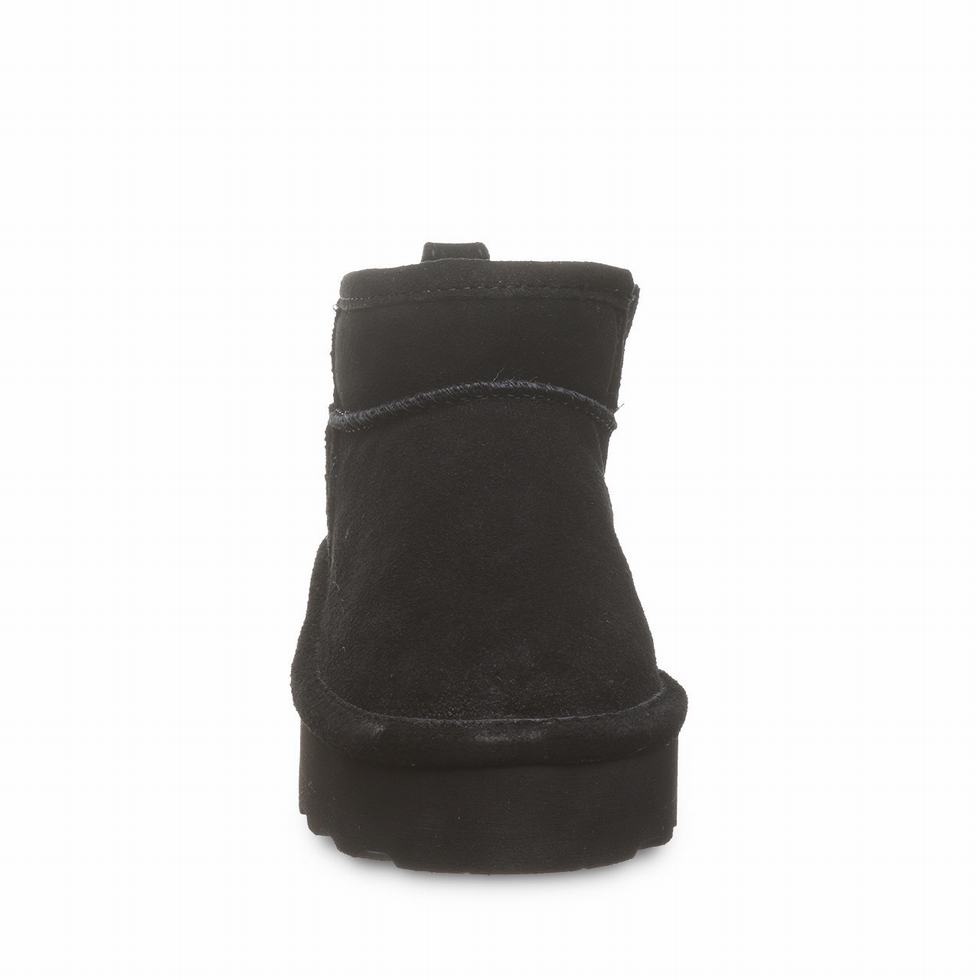 Bearpaw Retro Shorty Youth Bot Çocuk Siyah | QLP6225AN