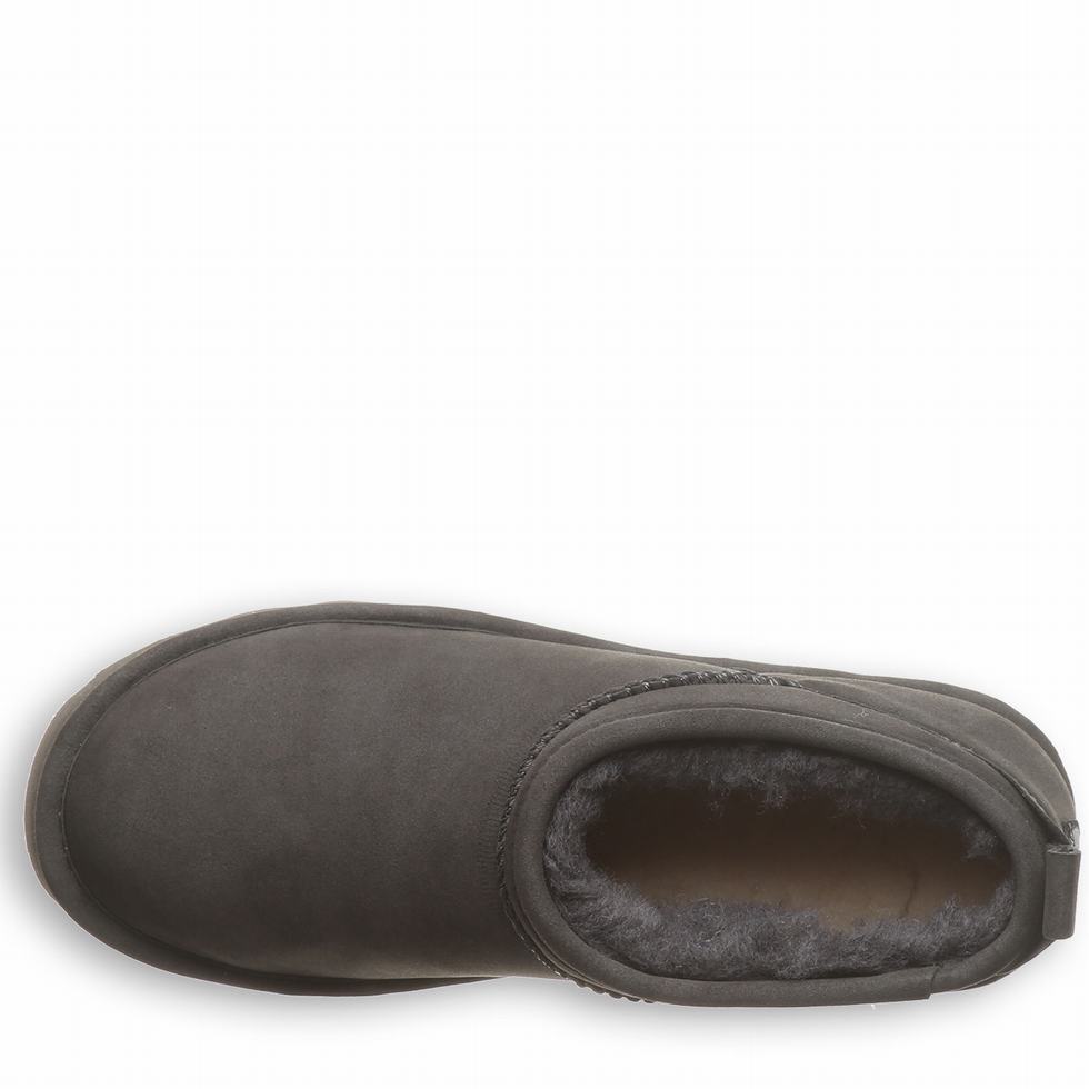 Bearpaw Retro Super Shorty Vegan Kalın Taban Bot Kadın Gri | JSZ2815PD