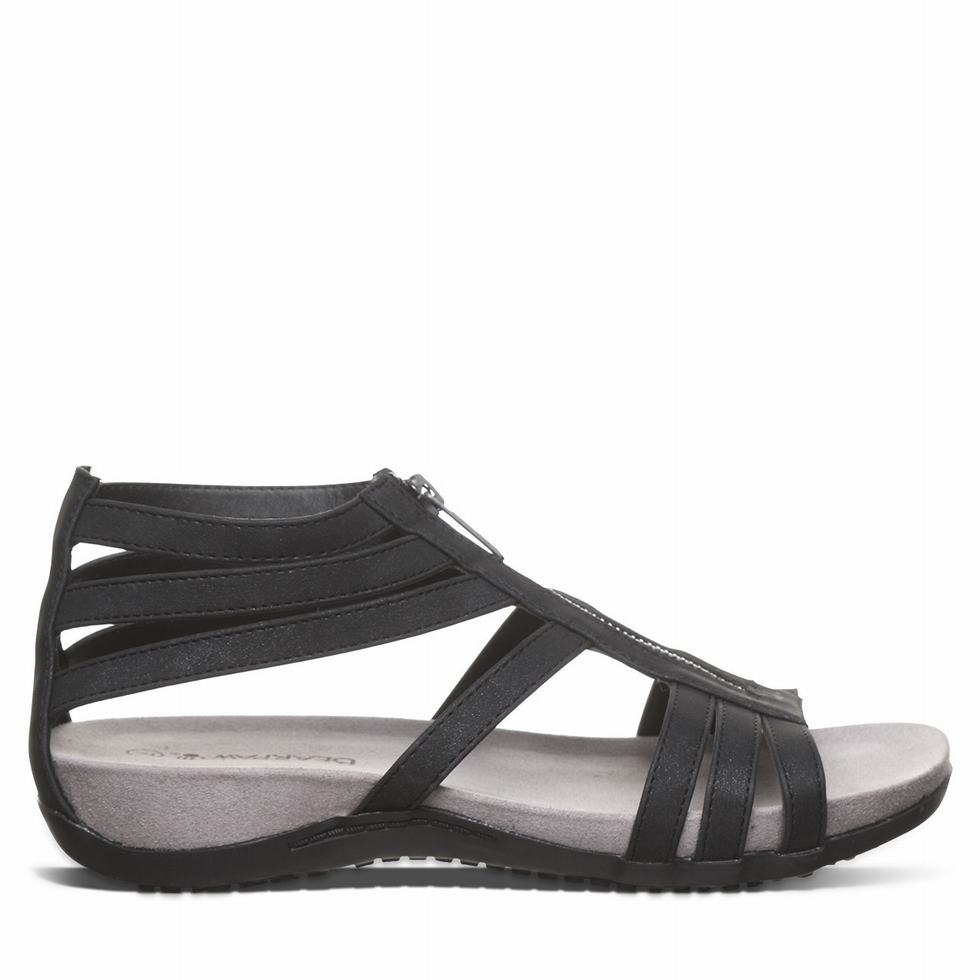 Bearpaw Ronda Sandalet Kadın Siyah | MGK8152BR