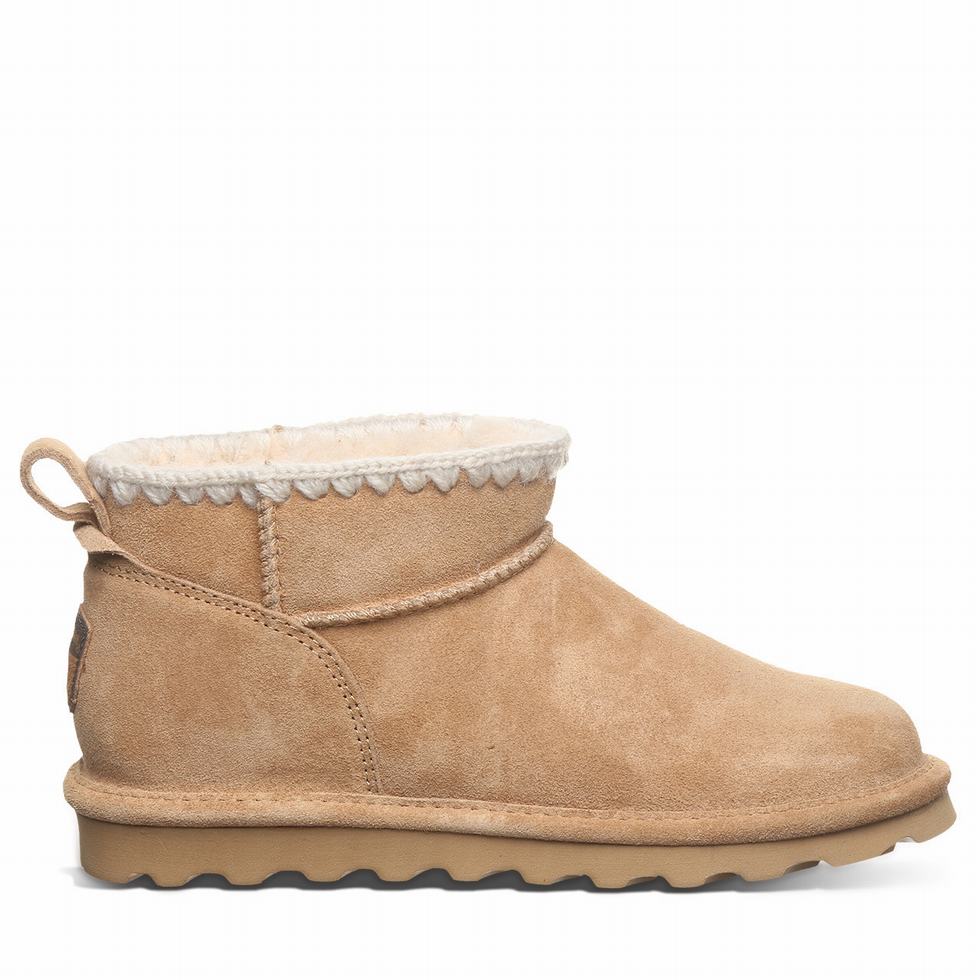 Bearpaw Shorty Crochet Bot Kadın Kahverengi | CTR273YL