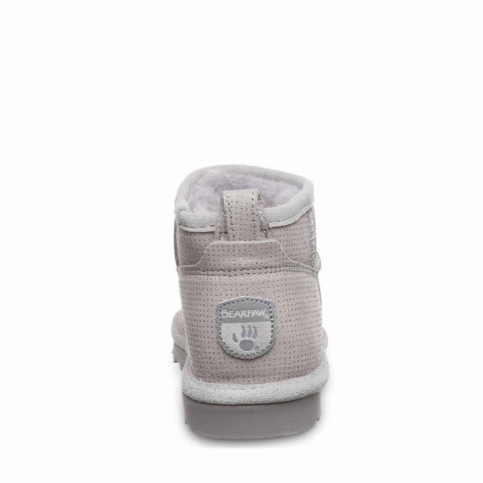 Bearpaw Shorty Exotic Bot Kadın Gri | DSW1088OY