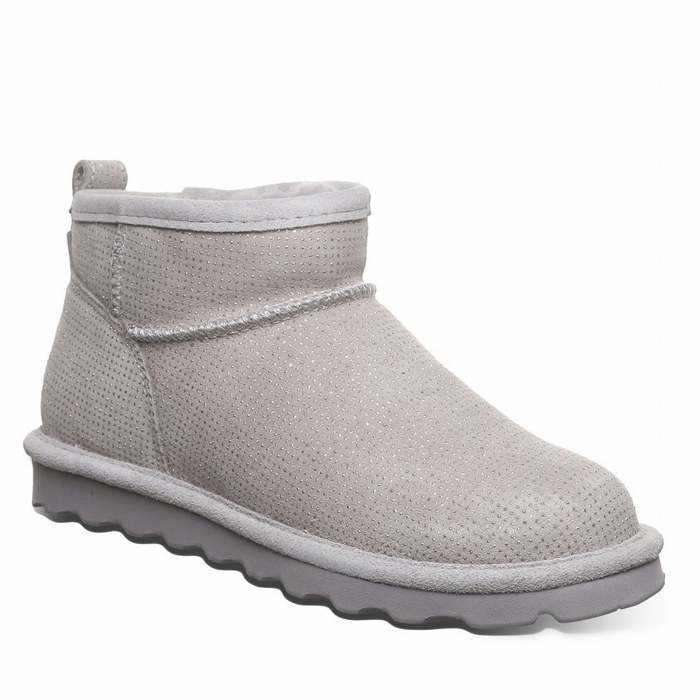 Bearpaw Shorty Exotic Bot Kadın Gri | DSW1088OY