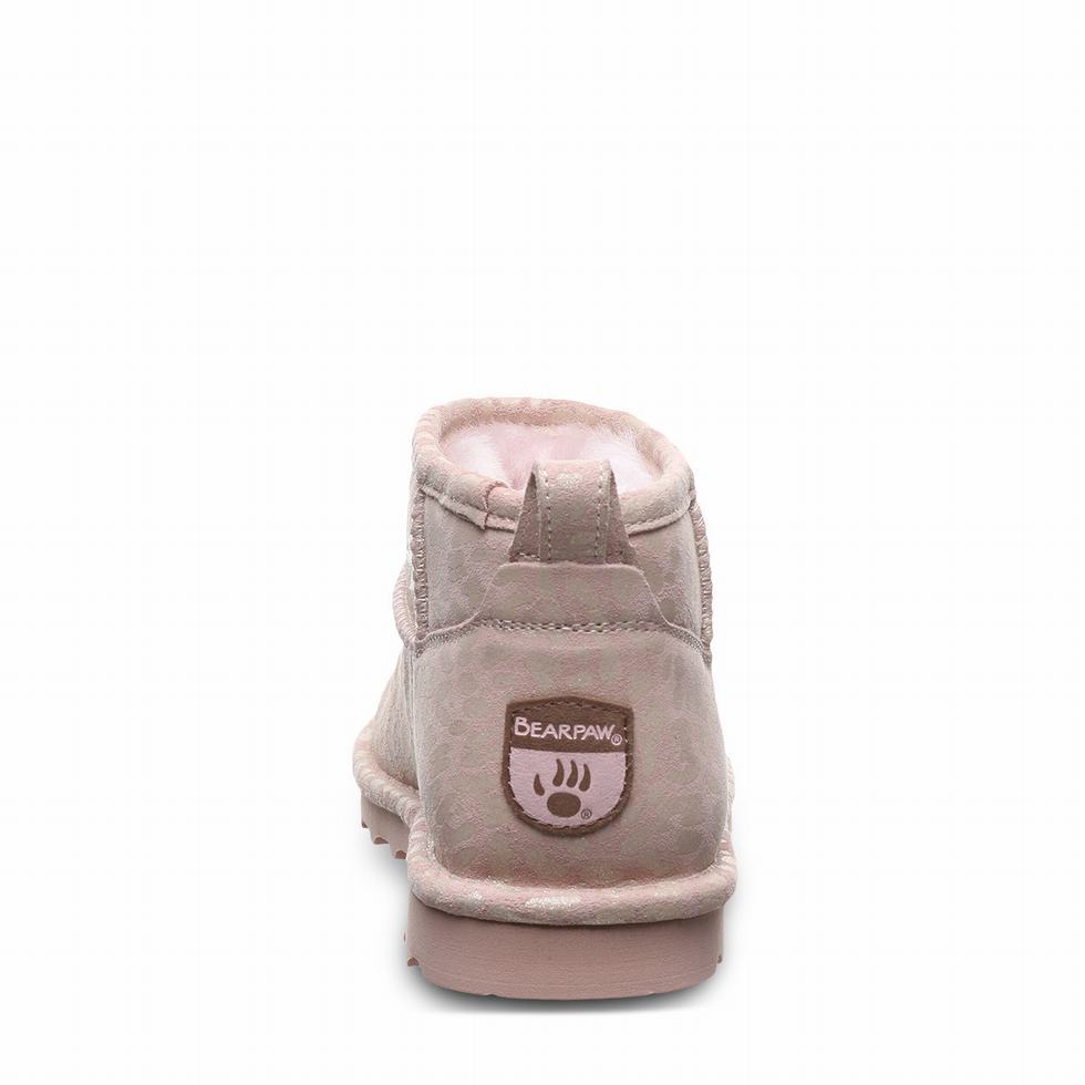 Bearpaw Shorty Exotic Bot Kadın Pembe | XIS4373KF