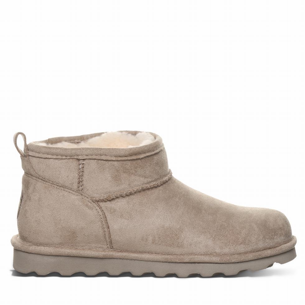 Bearpaw Shorty Vegan Bot Kadın Gri | VUE912XM