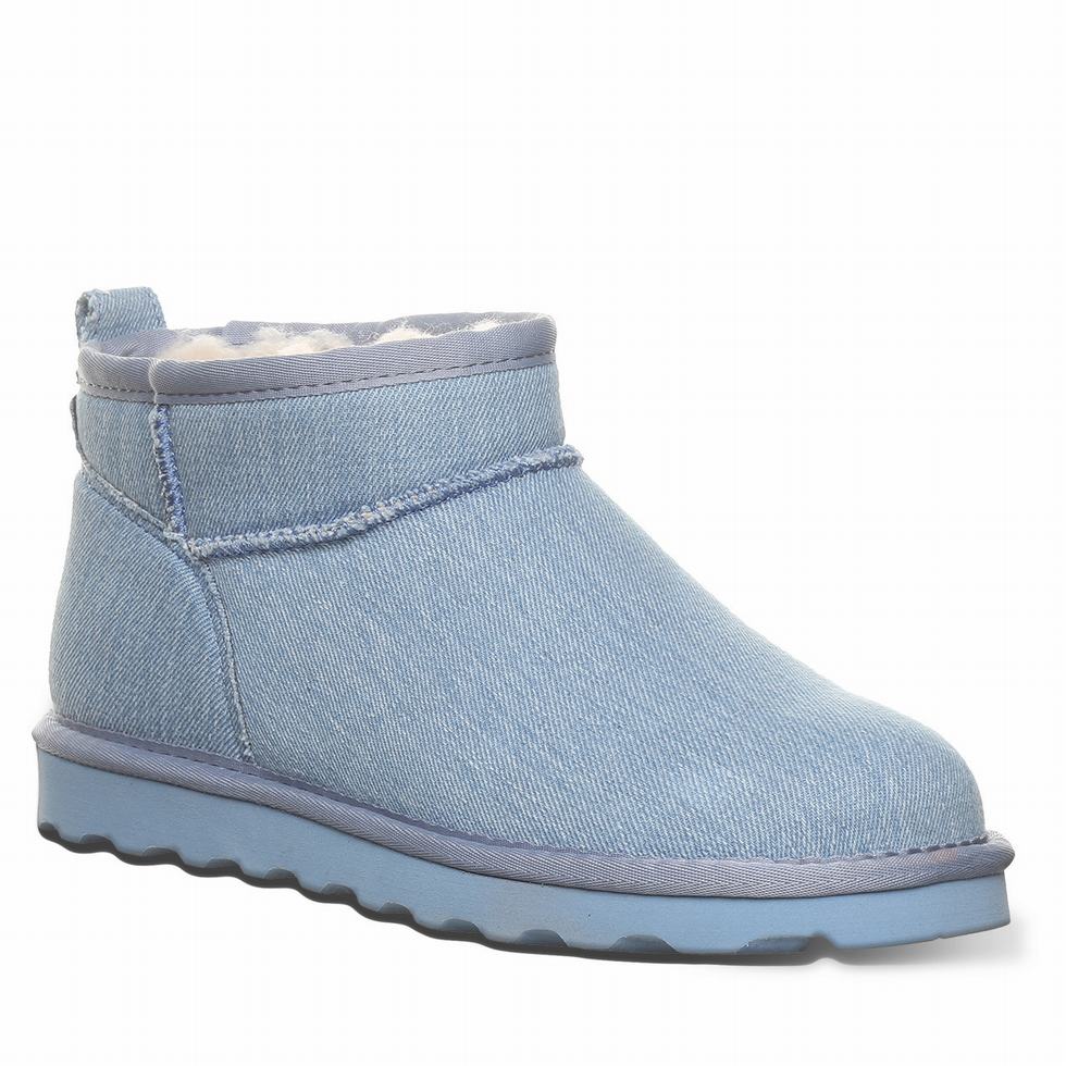 Bearpaw Shorty Vegan Bot Kadın Mavi | KBT897WK