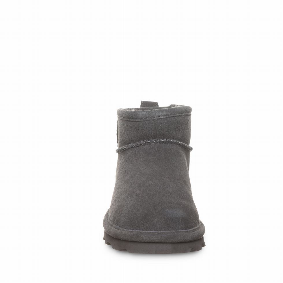 Bearpaw Shorty Wide Bot Kadın Gri | VOQ1057OY