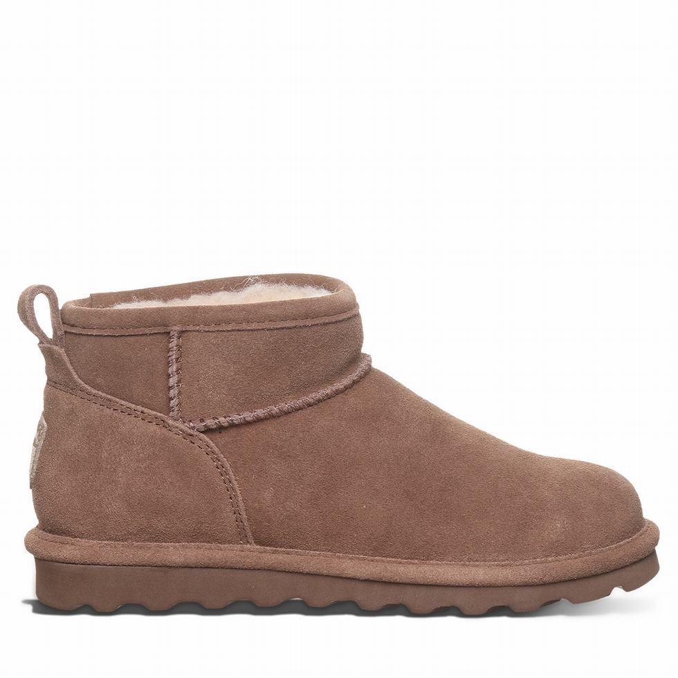 Bearpaw Shorty Wide Bot Kadın Kahverengi | UKY2631FH