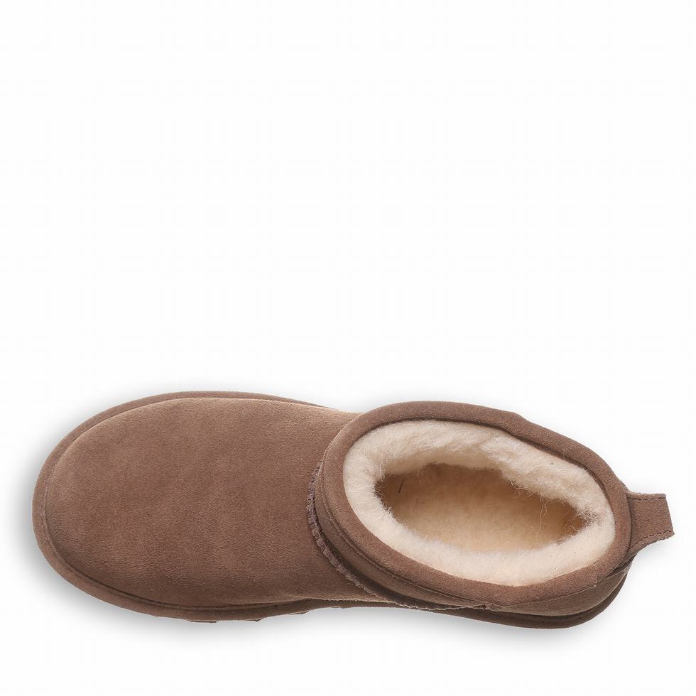 Bearpaw Shorty Wide Bot Kadın Kahverengi | UKY2631FH