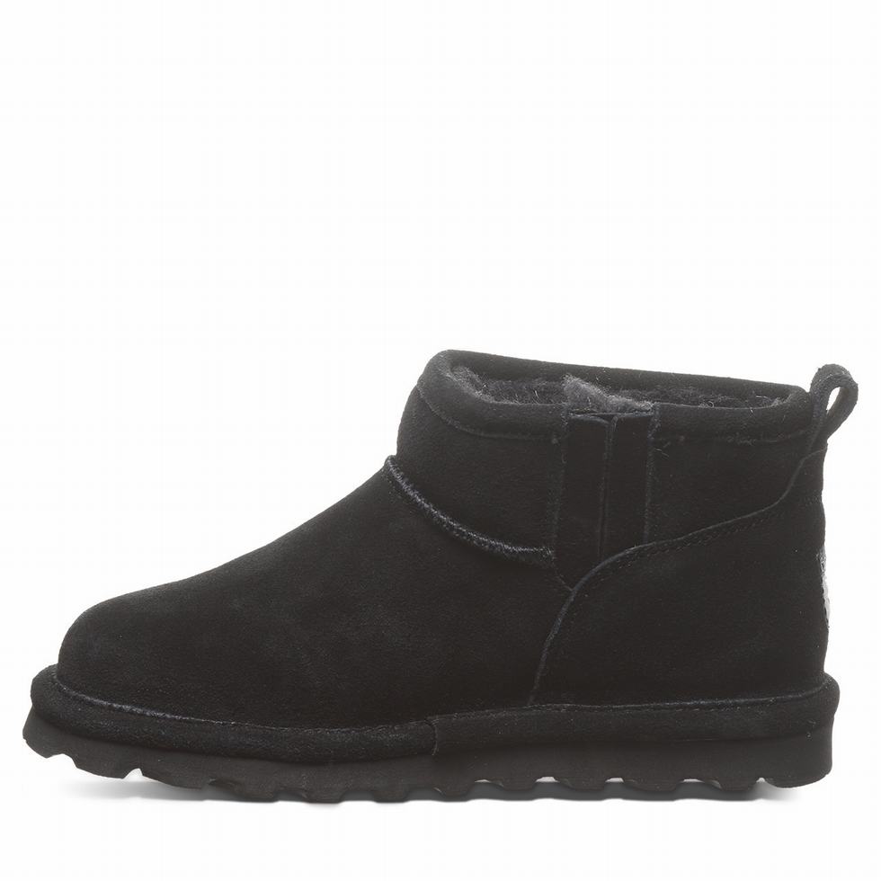 Bearpaw Shorty Youth Bot Çocuk Siyah | QPW6029LO