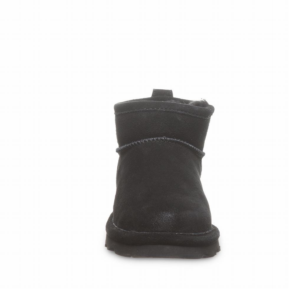 Bearpaw Shorty Youth Bot Çocuk Siyah | QPW6029LO