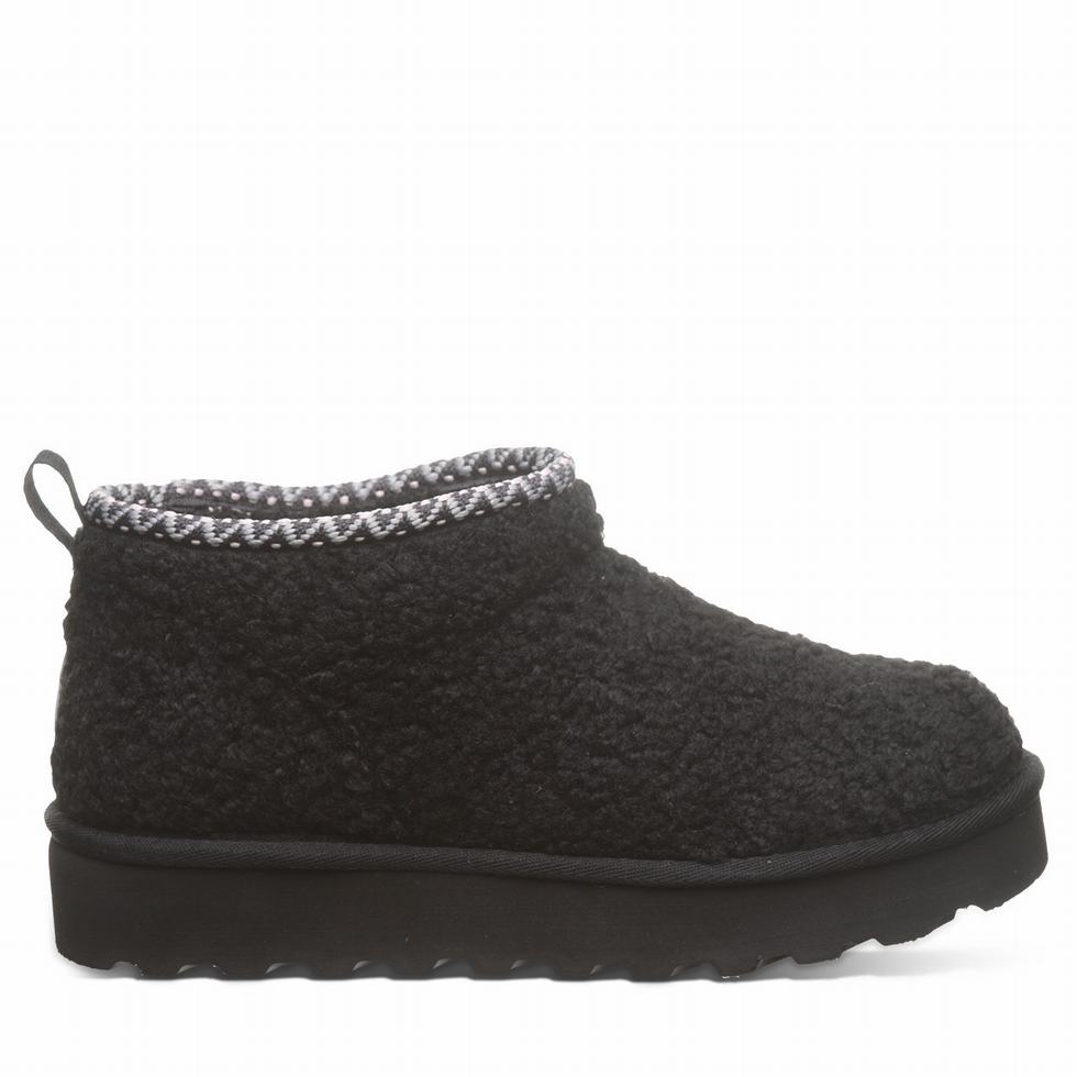 Bearpaw Snuggle Daphne Deco Bot Kadın Siyah | ORB4576GQ