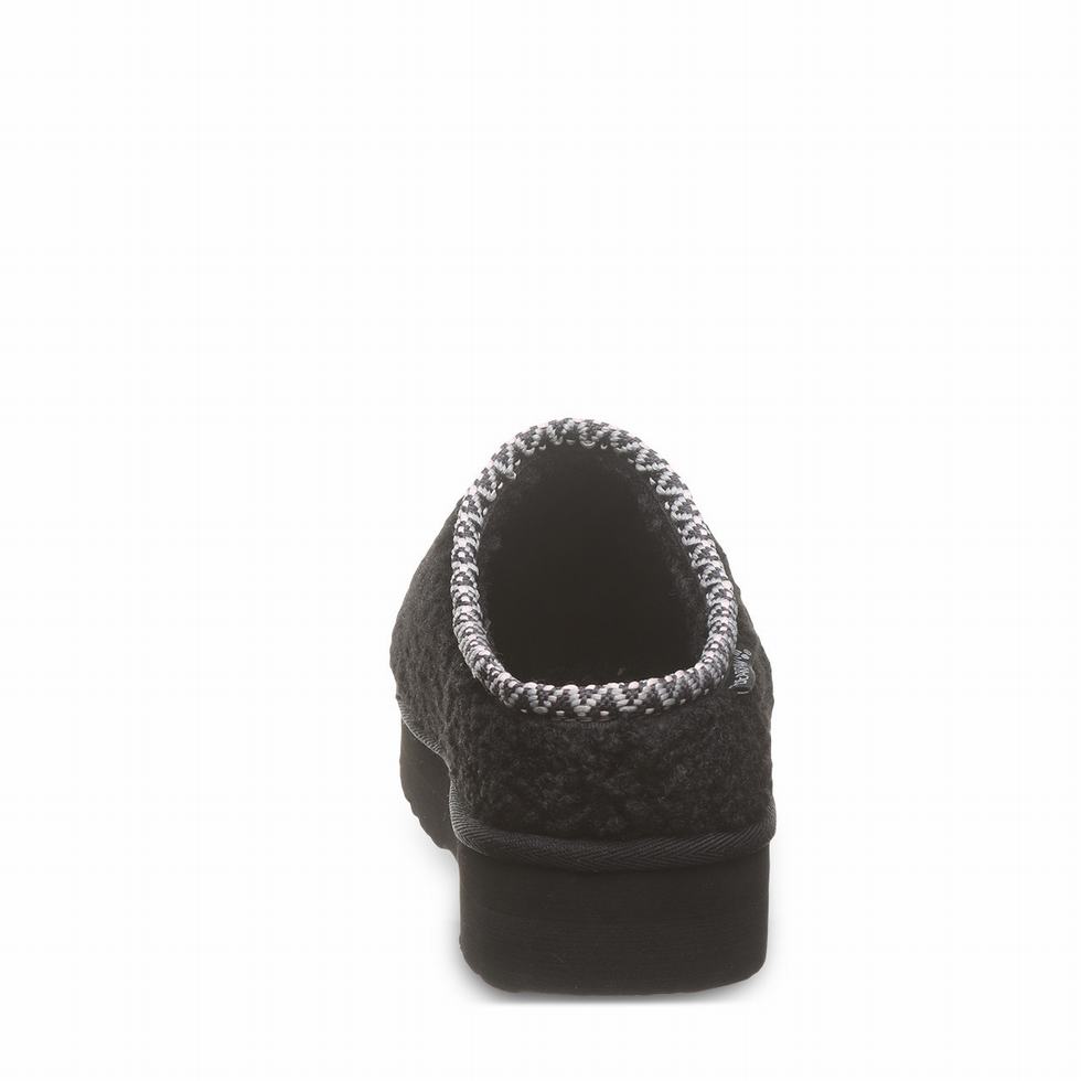 Bearpaw Snuggle Martis Terlik Kadın Siyah | BUF10078NZ