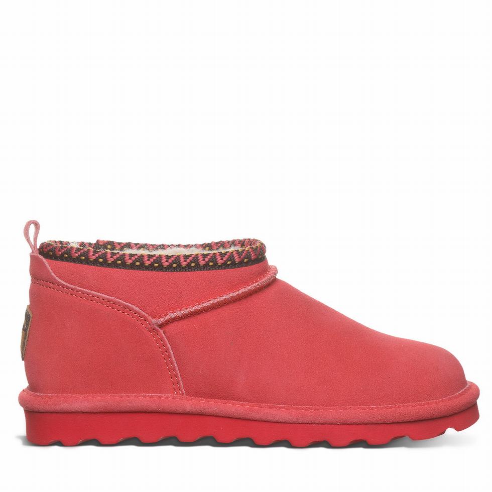 Bearpaw Super Shorty Deco Bot Kadın Kırmızı | JQF8913KP