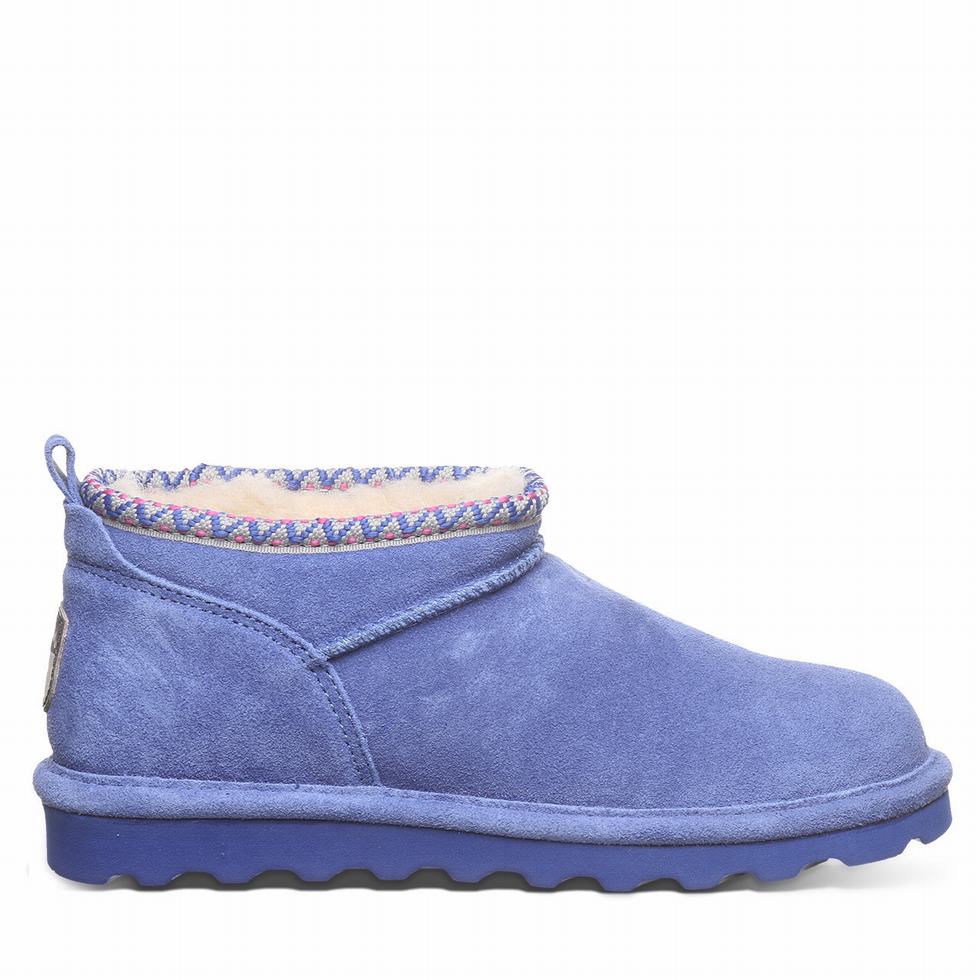 Bearpaw Super Shorty Deco Bot Kadın Mavi | RRW1092HN