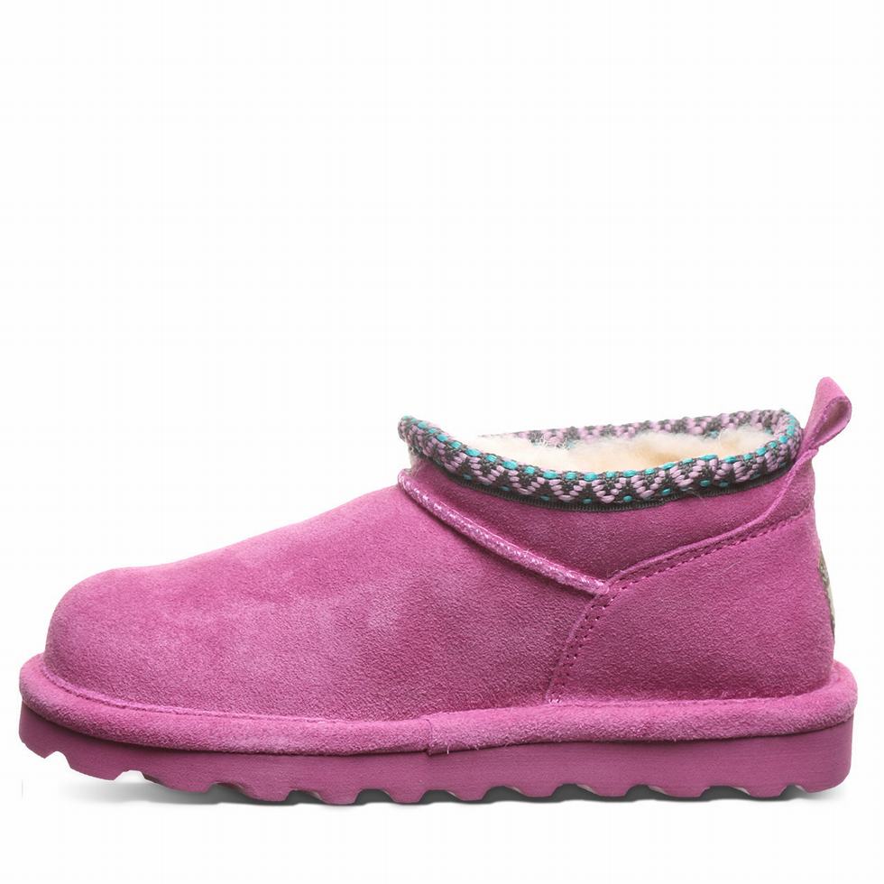 Bearpaw Super Shorty Deco Youth Bot Çocuk Mor | KOH3745SS