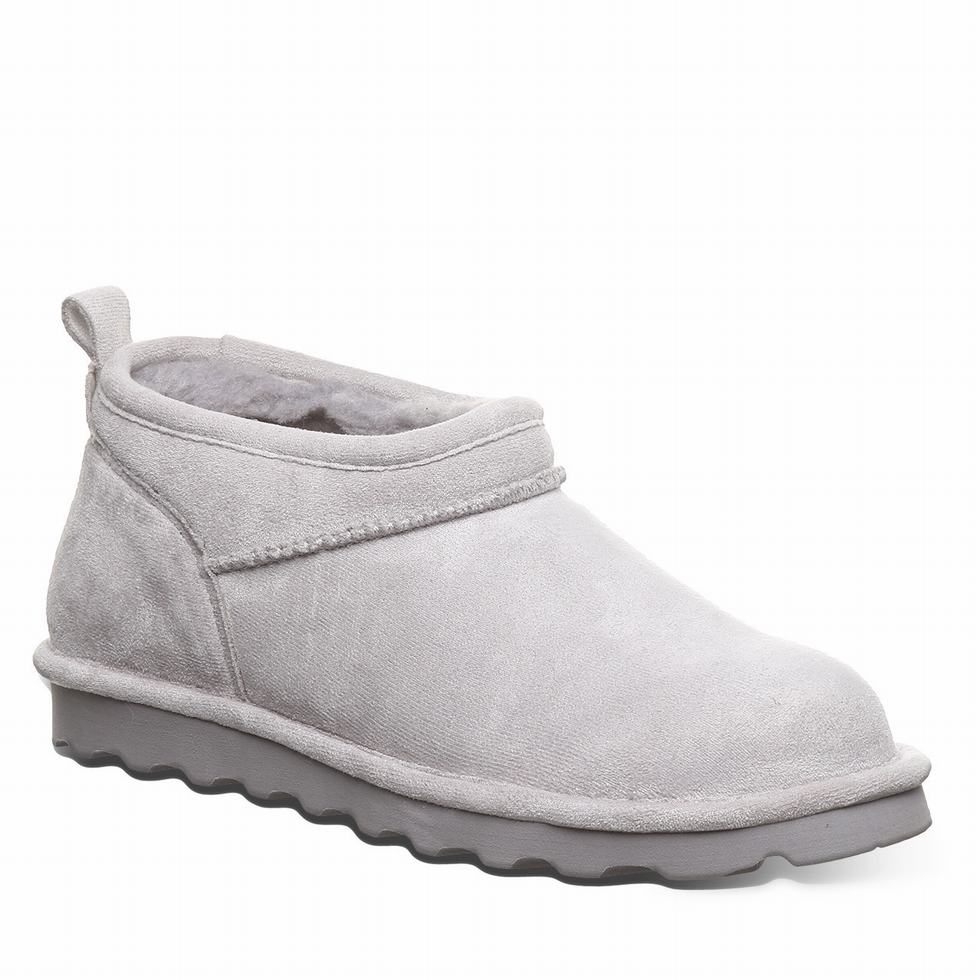 Bearpaw Super Shorty Vegan Bot Kadın Gri | SRL2948EO