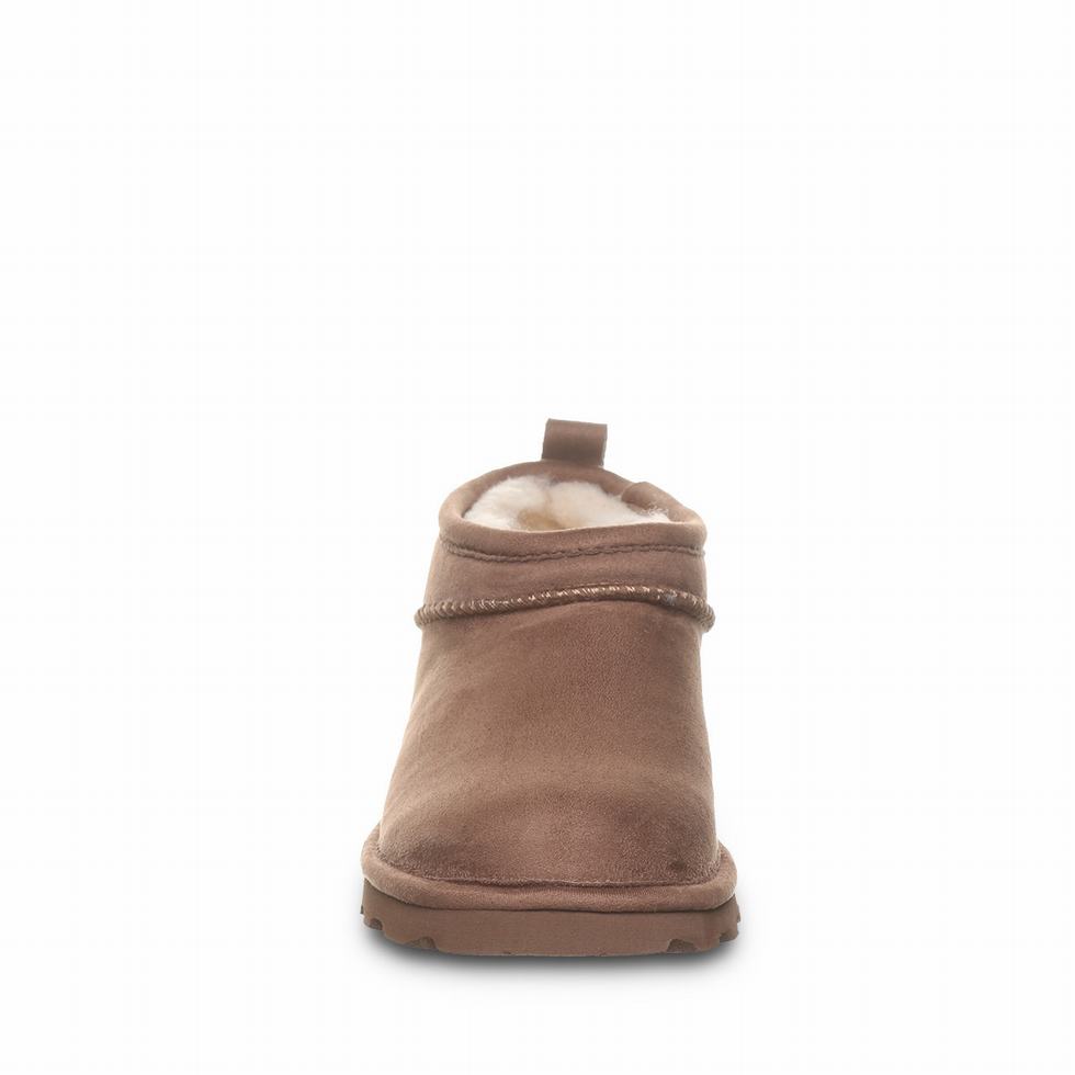 Bearpaw Super Shorty Vegan Bot Kadın Kahverengi | EBU8464AN