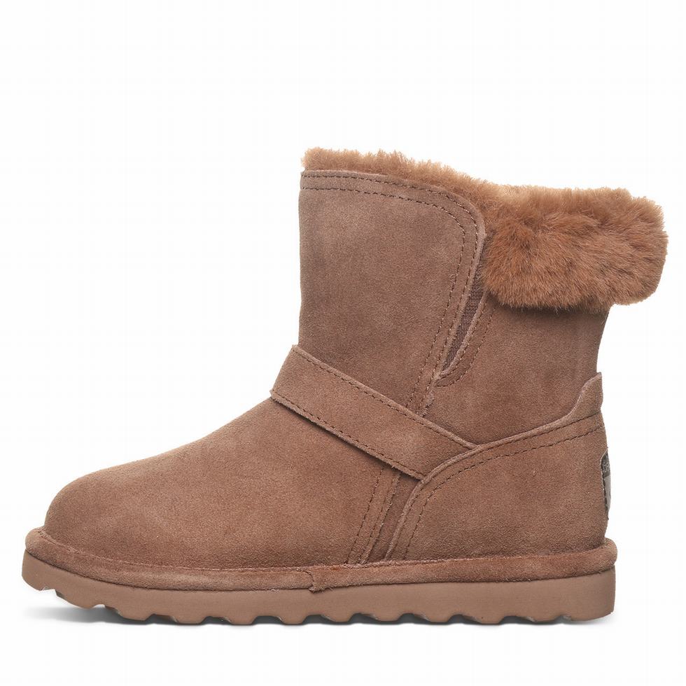 Bearpaw Tallula Youth Bot Çocuk Kahverengi | HOL6273MG