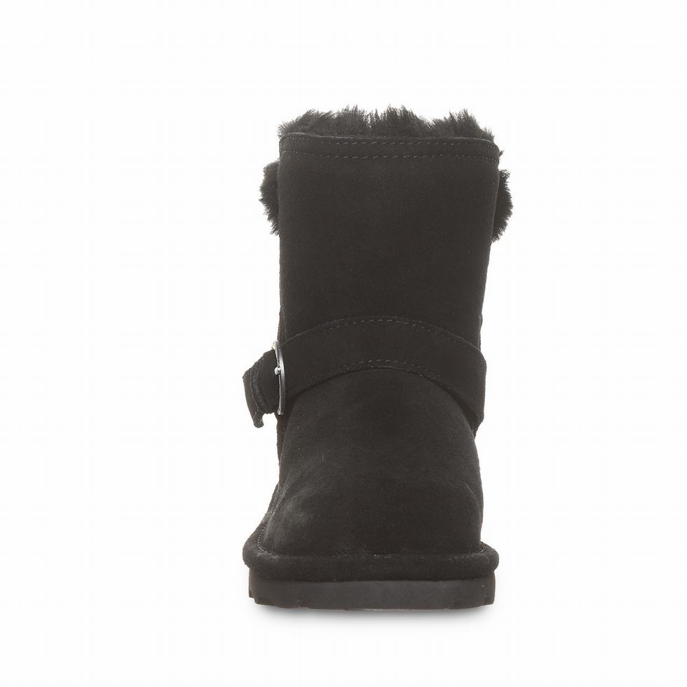 Bearpaw Tallula Youth Bot Çocuk Siyah | QPY4386OG